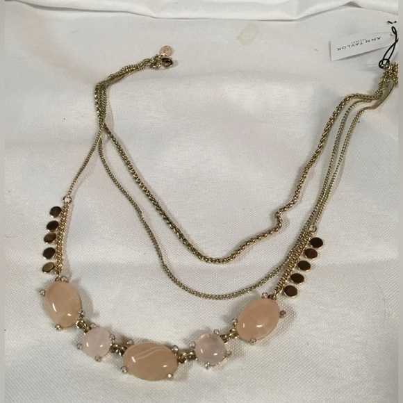 Ann Taylor 3 Tier Necklace. Vintage. NWT - Picture 2 of 2